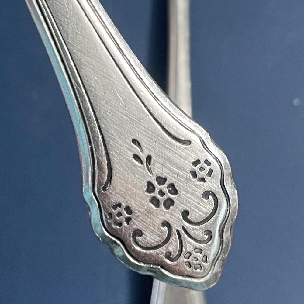Vintage Oneida Profile Flatware Lakewood Pattern Ladle & Serving Spoon Stainless
